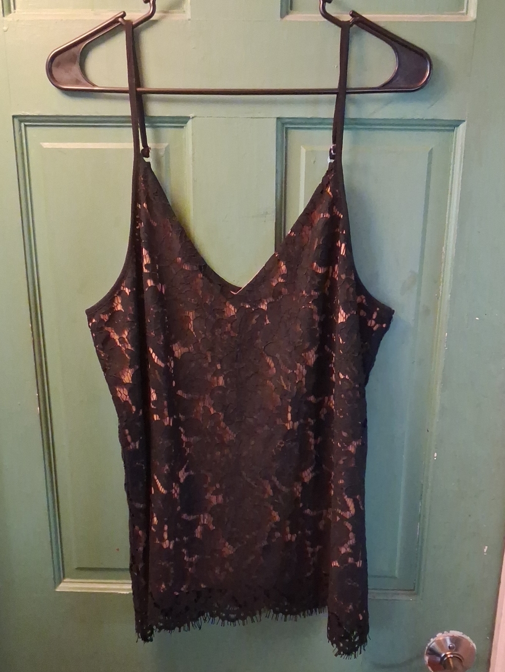 Space 46 Boutique Black Lace Camisole